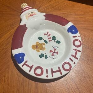 22cm diameter Christmas serving bowl 3 cm depth